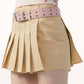 Pleated Mini Skirt Pants ZZF0138
