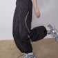 Side Wave Line Nylon Pants ZZF0208