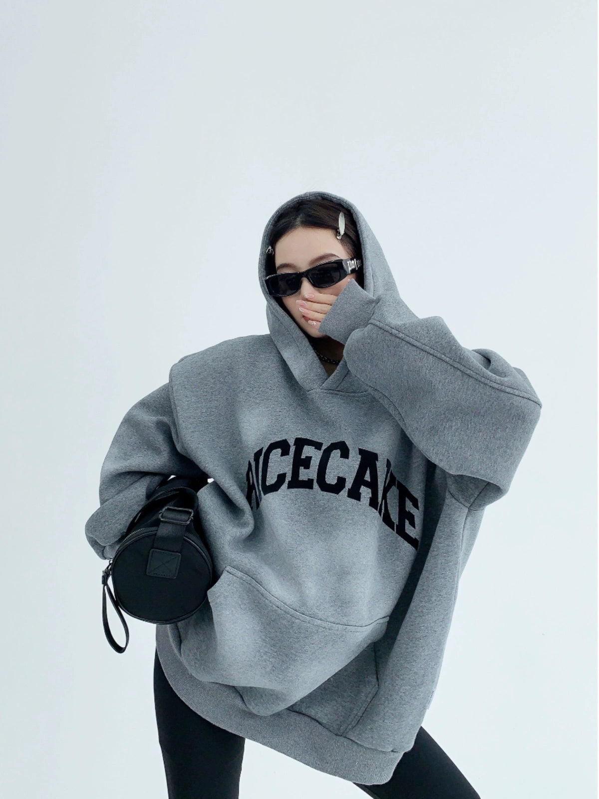 Fabricated Oversized Sweat Hoodie YLS0063