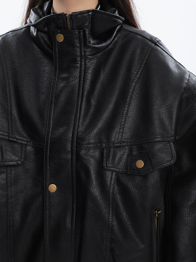 Vintage Leather Jacket CCS0012