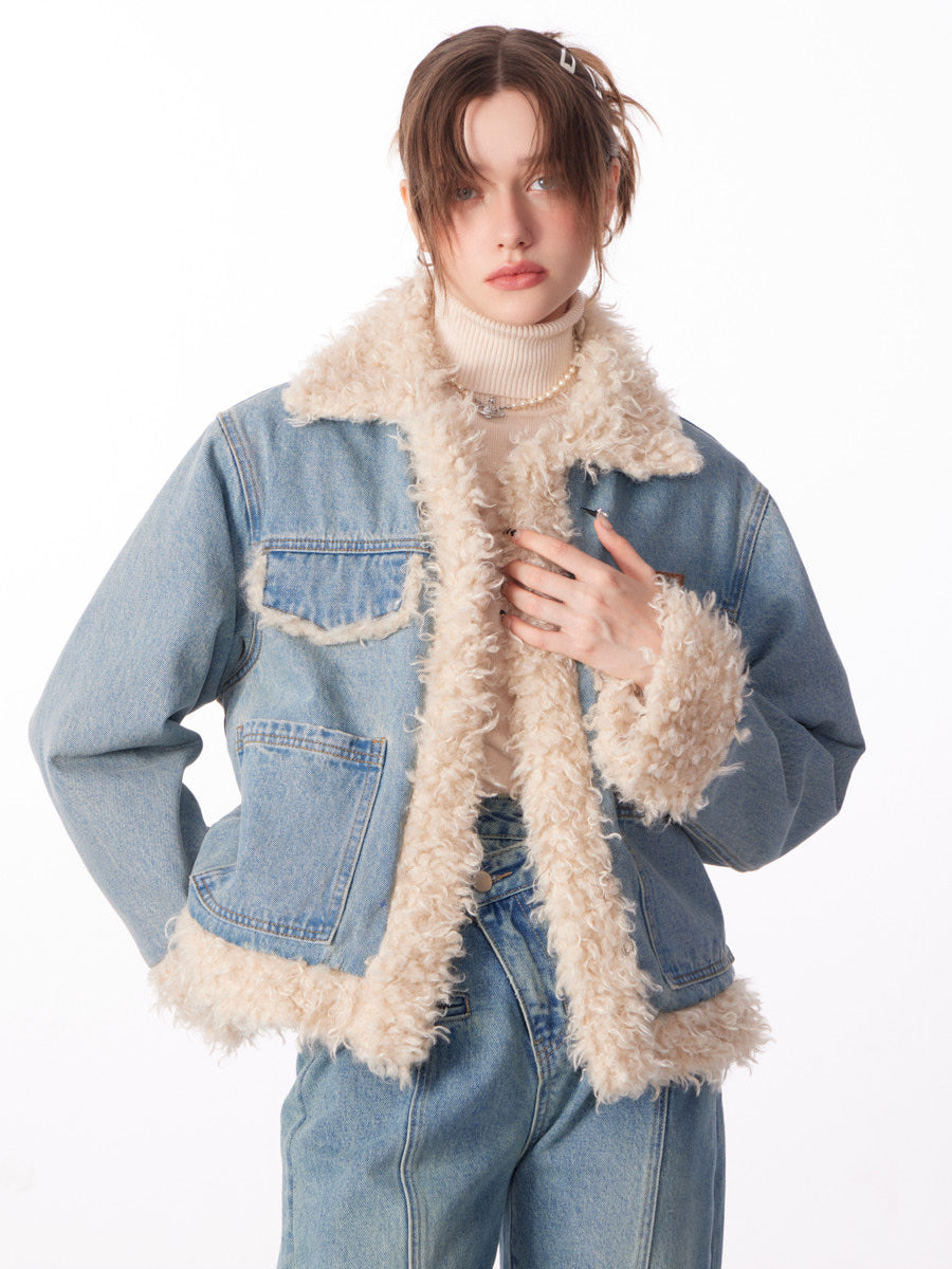 Thick Cotton Denim Coat ZZF0053