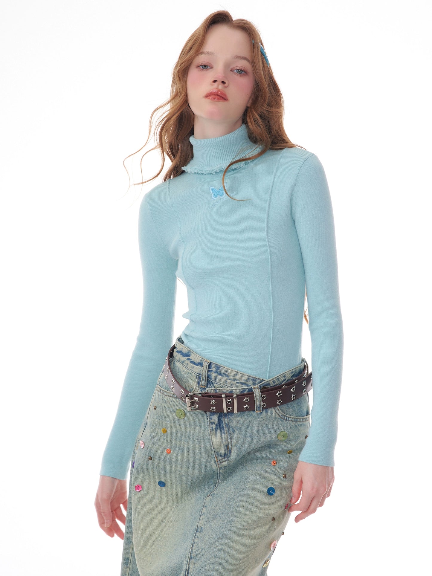 Butterfly Slim Fit Long Sleeve ZZF0347