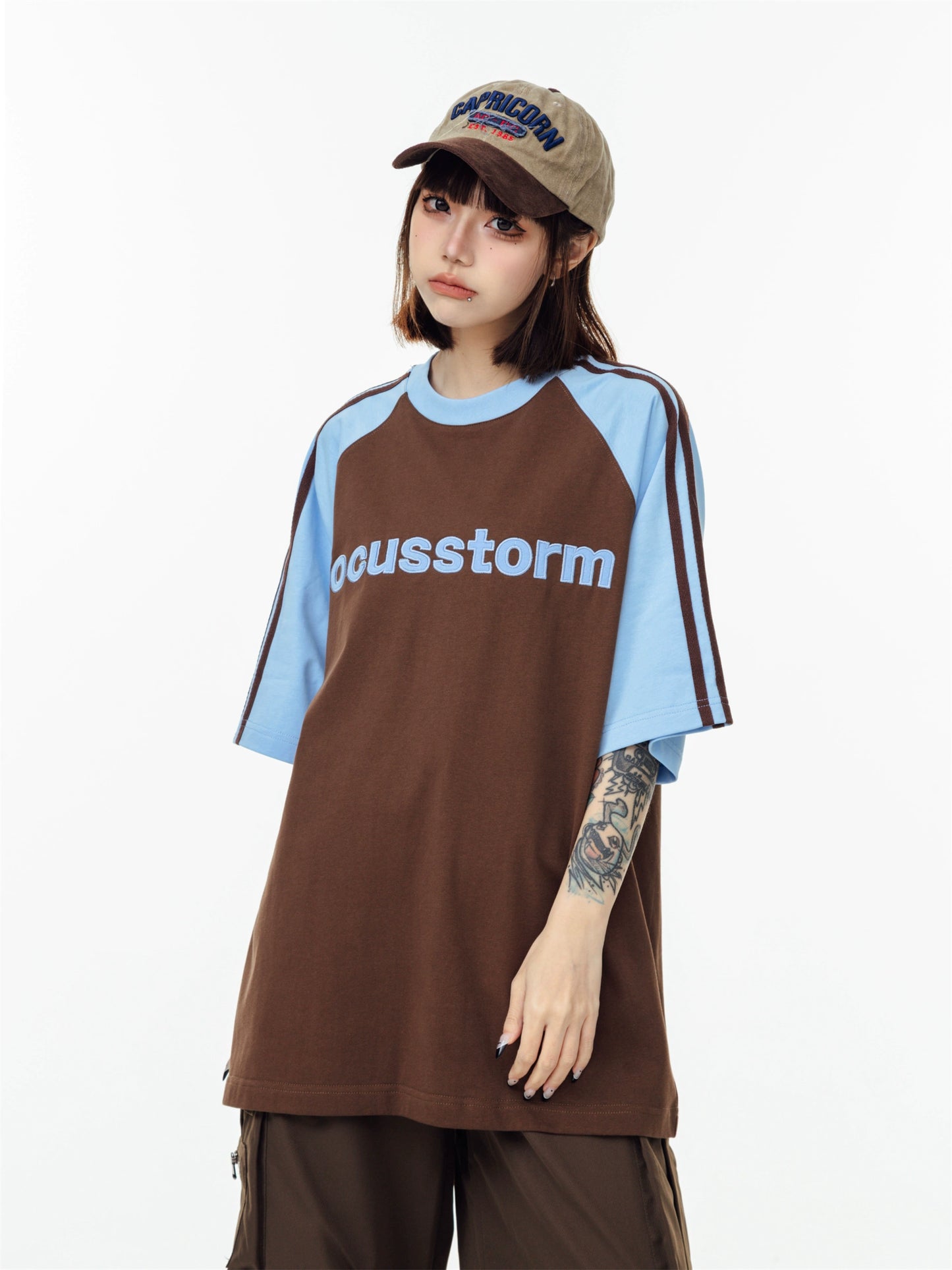 Logo Raglan Sleeve T-Shirt AXN0004