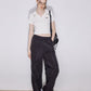 Side Wave Line Nylon Pants ZZF0208