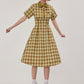 Polo Color Plaid Dress ZZF0258