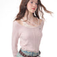 Layered Slim Knit Tops ZZF0346