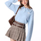 Lazy Tassel Polo Collar Sweater ZZF0032