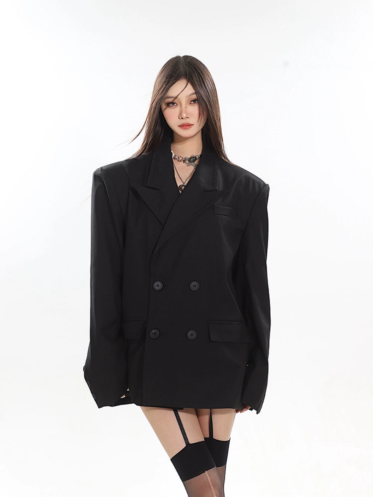 Double Button Tailored Jacket CCS0007