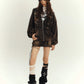 Vintage Dark Hoodie＆Mini Skirt YKH0013