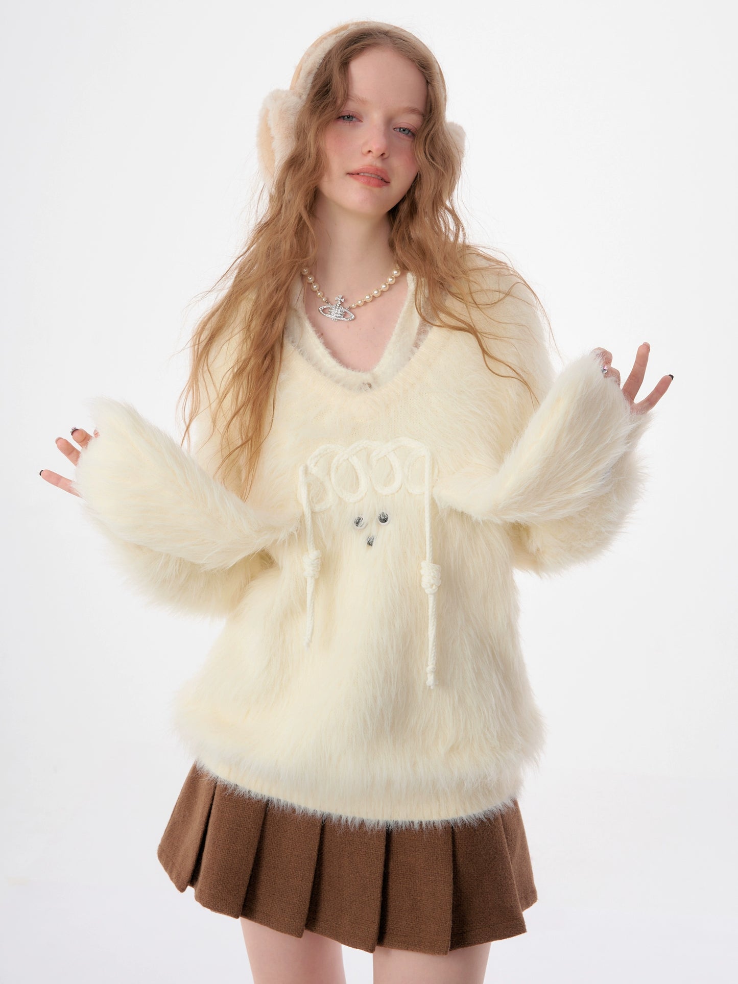 Dog Loose Fur Knit ZZF0314