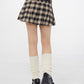 American Retro Checkered Skirt ZZF0055