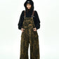 Retro Leopard Loose Overalls HGX0006