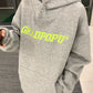 Oversize Logo Sweat Hoodie ANS0001