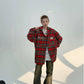 Retro Hood Check Shirt YLS0076