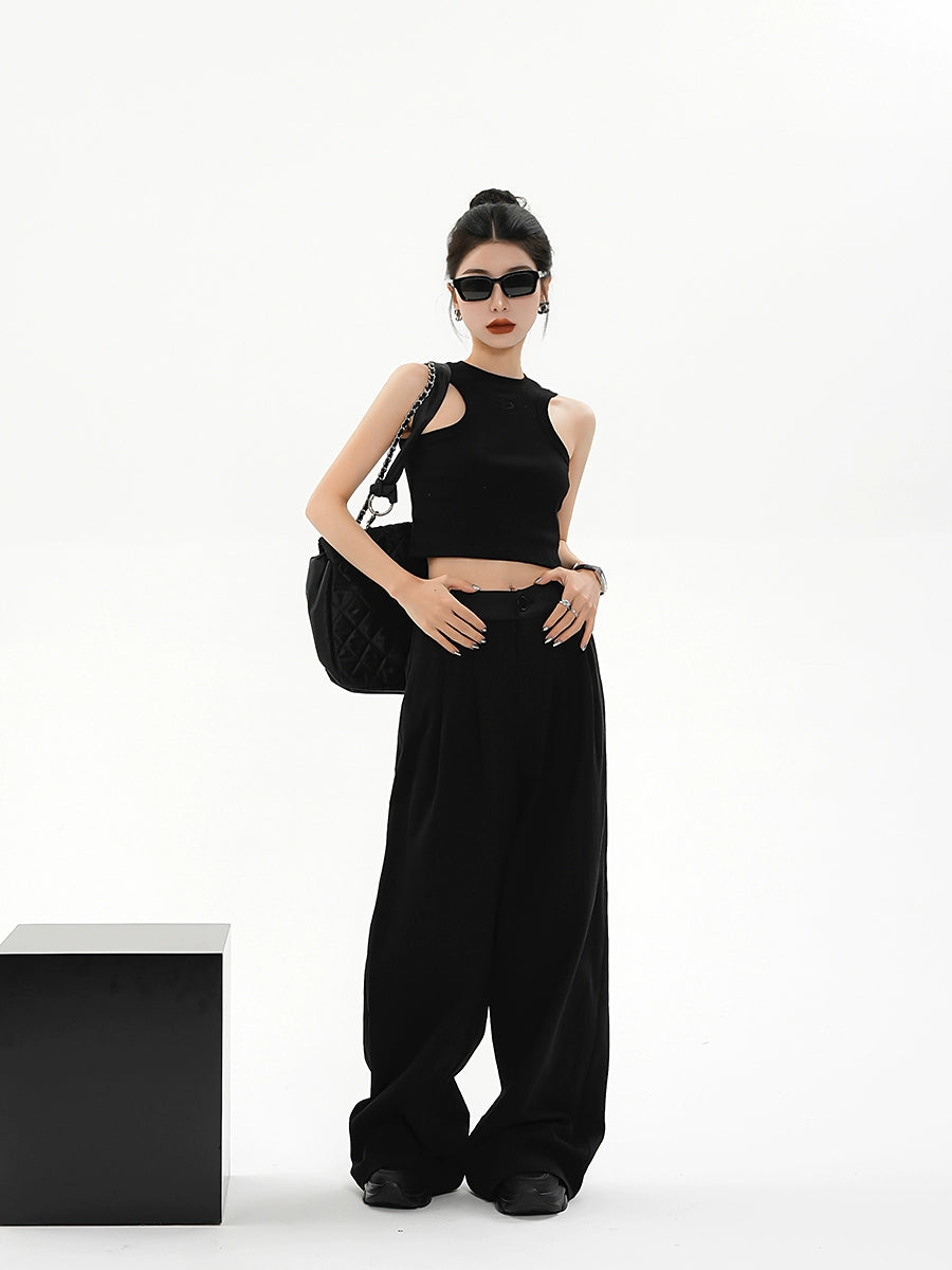 High Waisted Wide Pants SRS0284