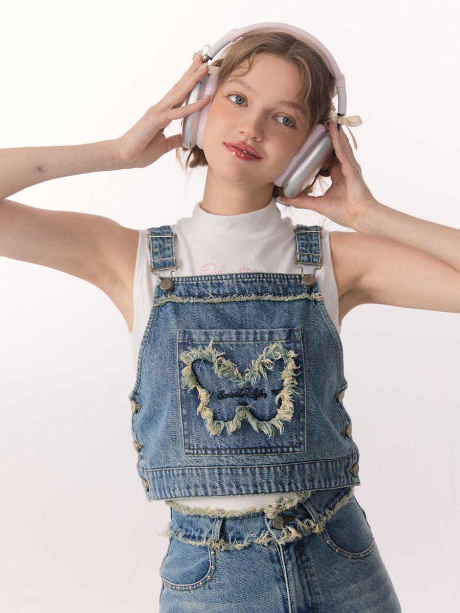 Denim Overalls ZZF0123