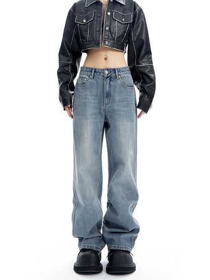 Low Waist Denim Pants APA0003